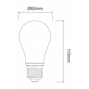 Ampoule LED E27 9W Standard...