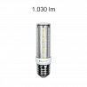 Ampoule LED E27 10W HQI Tubulaire  220V 360º