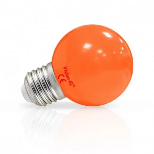 Ampoule LED E27 Orange 1W