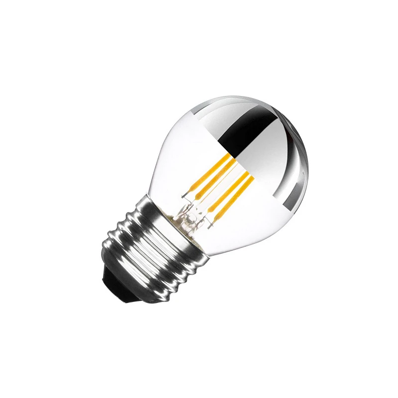 Ampoule LED E27 3.5W Dimmable FIilament chrome Reflect