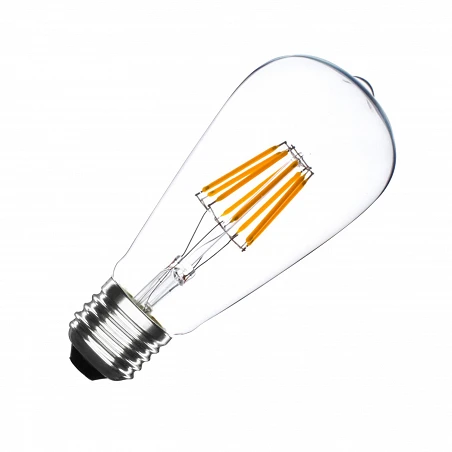 Ampoule LED E27 5.5W Dimmable Filament Transparente Big Lemon