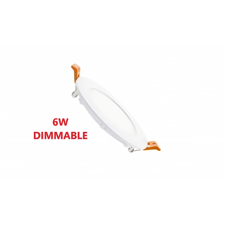 Dalle ronde 6W Dimmable