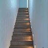 Applique encastrée intérieur balisage escaliers finition acier 1,5w 165lm