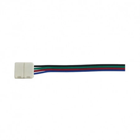 câble connecteur rapide double pour ruban led rgb 10mm