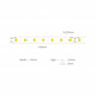 Ruban LED Fine 84 beneito faure 490 Lm/m 4.8W/m IP20